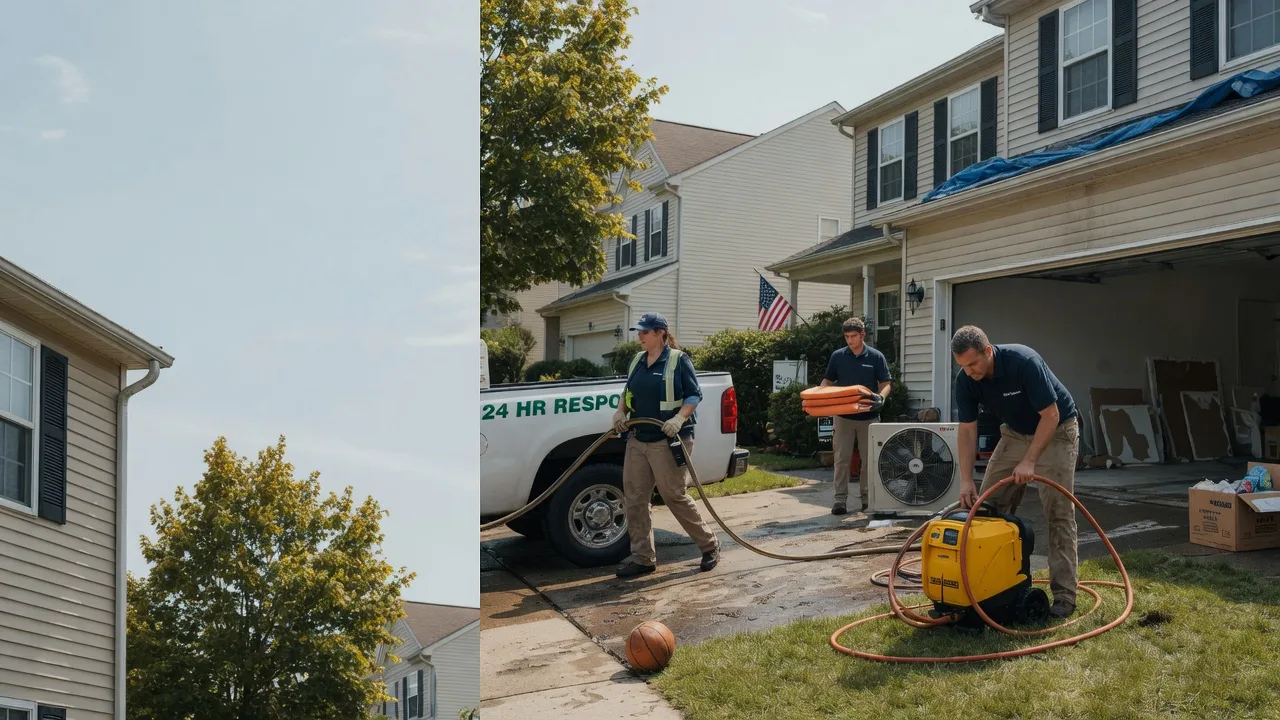 Emergency Water Damage Restoration in Treichlers, PA near me